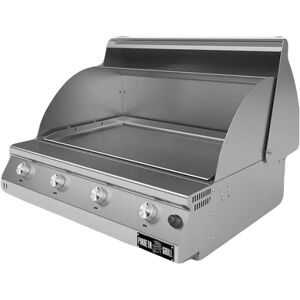 Pianeta Grill Barbecue a gas Fry Top 750 Teppan 4 bruciatori con piastra Teppanyaki