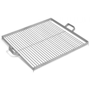 COOK KING Barbecue Griglia in Acciaio Inox 44x44 cm per Braciere 60 cm