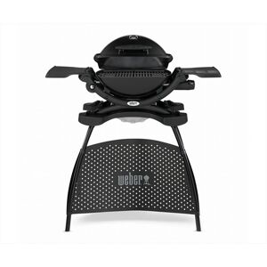 Weber Q 1200 Stand Barbecue A Gas-nero