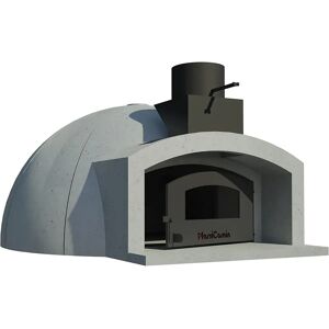 Tecnomat FORNO REFRATTARIO 154,5x62,5x122 cm 110cm SPORTELLO IN ACCIAIO CON VETRO CERAMICO E TERMOS