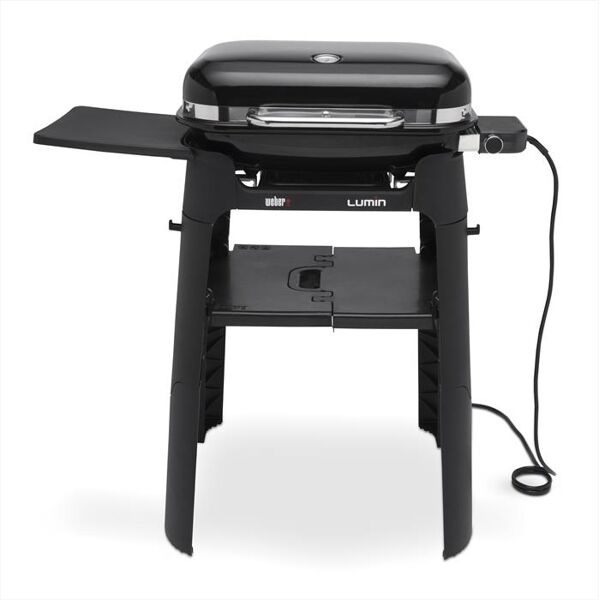 weber lumin con stand barbecue elettrico-nero