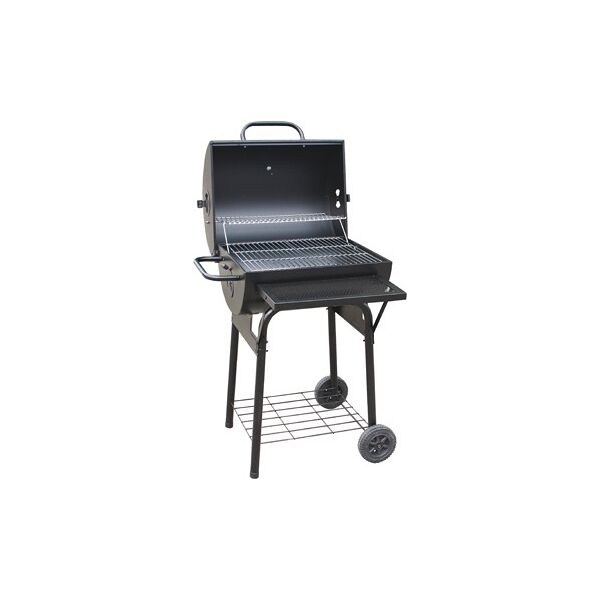 el gaucho texas10 barbecue a carbonella carbone bbq da giardino esterno in acciaio 44x23 cm con coperchio - texas10