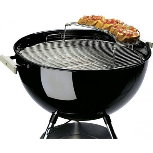 weber 8417 griglia per barbecue riscaldamento compatibile 57/67 cm colore argento - 8417