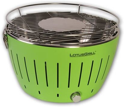 LotusGrill G-Gr-34 Barbecue Per L'Aperto E Bistecchiera Grill Kettle Antracite Verde