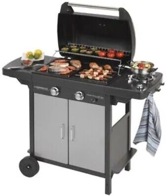 CAMPINGAZ Barbecue a gas 2 series classic exs vario 75 + 21 kw acciaio ruote