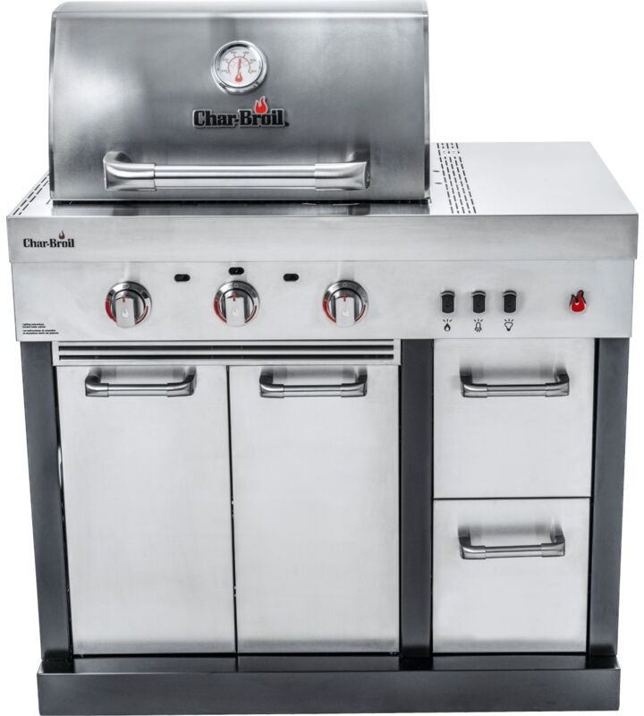 CHAR-BROIL Barbecue a Gas Charbroil Ultimate Grill 3Fuochi