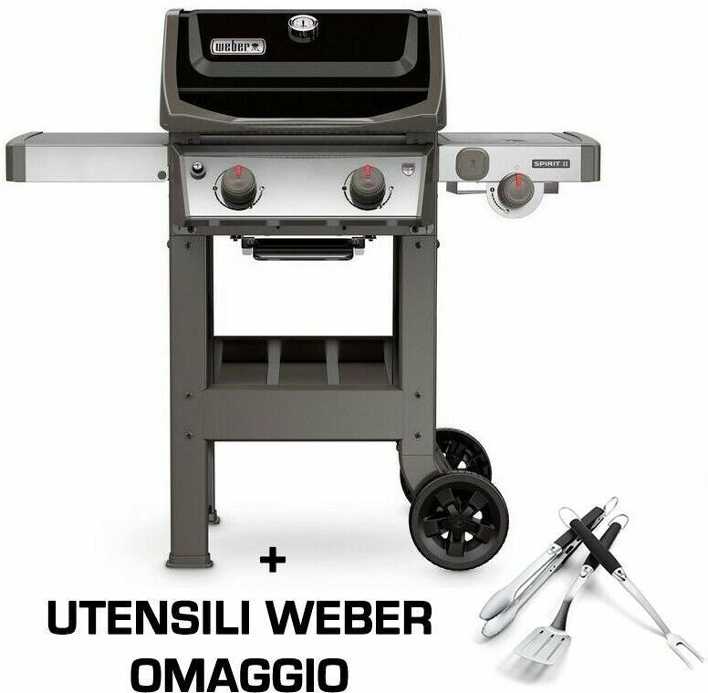 Weber Barbecue a gas Weber Spirit II E-220 GBS 2 Bruciatori 7 KW Fornello