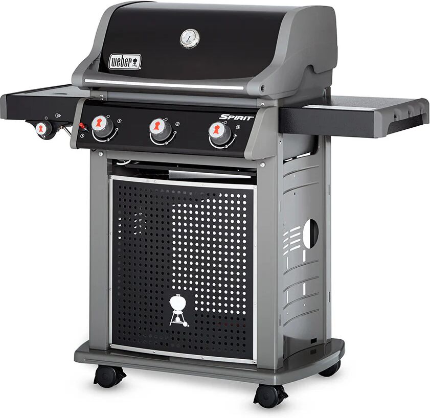 Weber Spirit Classic E-320 Black Barbecue Zona cottura Gas naturale Nero 9360 W