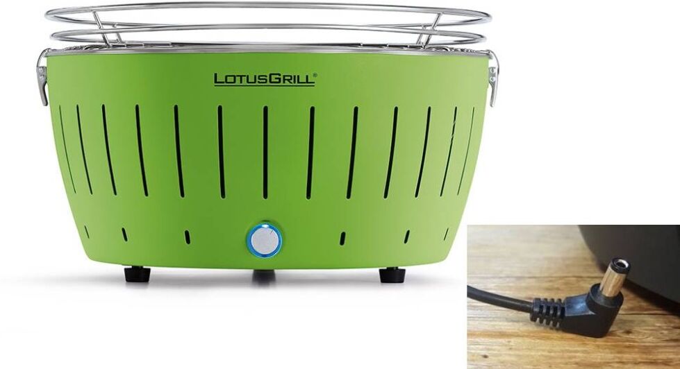 LotusGrill Barbecue A Carbonella Portatile Xl Verde Lg G435u Gr Lotus Grill