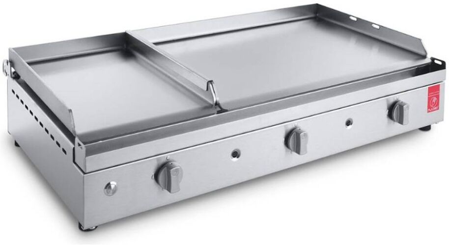 PLANET Plancha Chef 80mix.L Piastra Inox Liscia 0201143