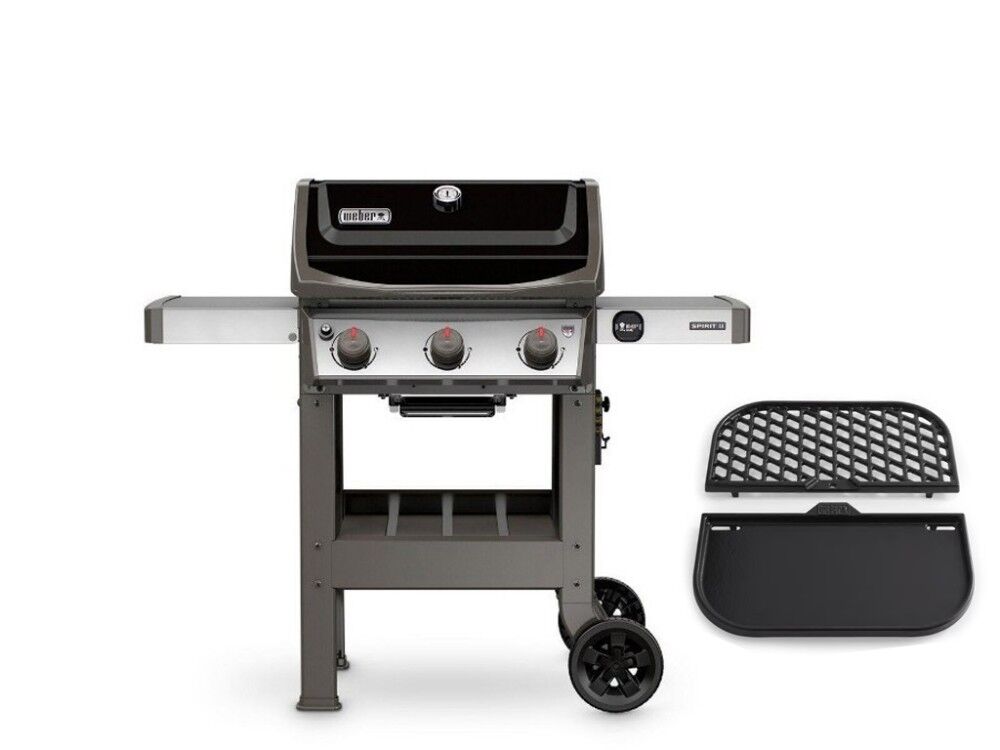 Barbecue A Gas Spirit Ii E-310 Gbs 45010129 + 8858 Gbs Grill Griddle Weber