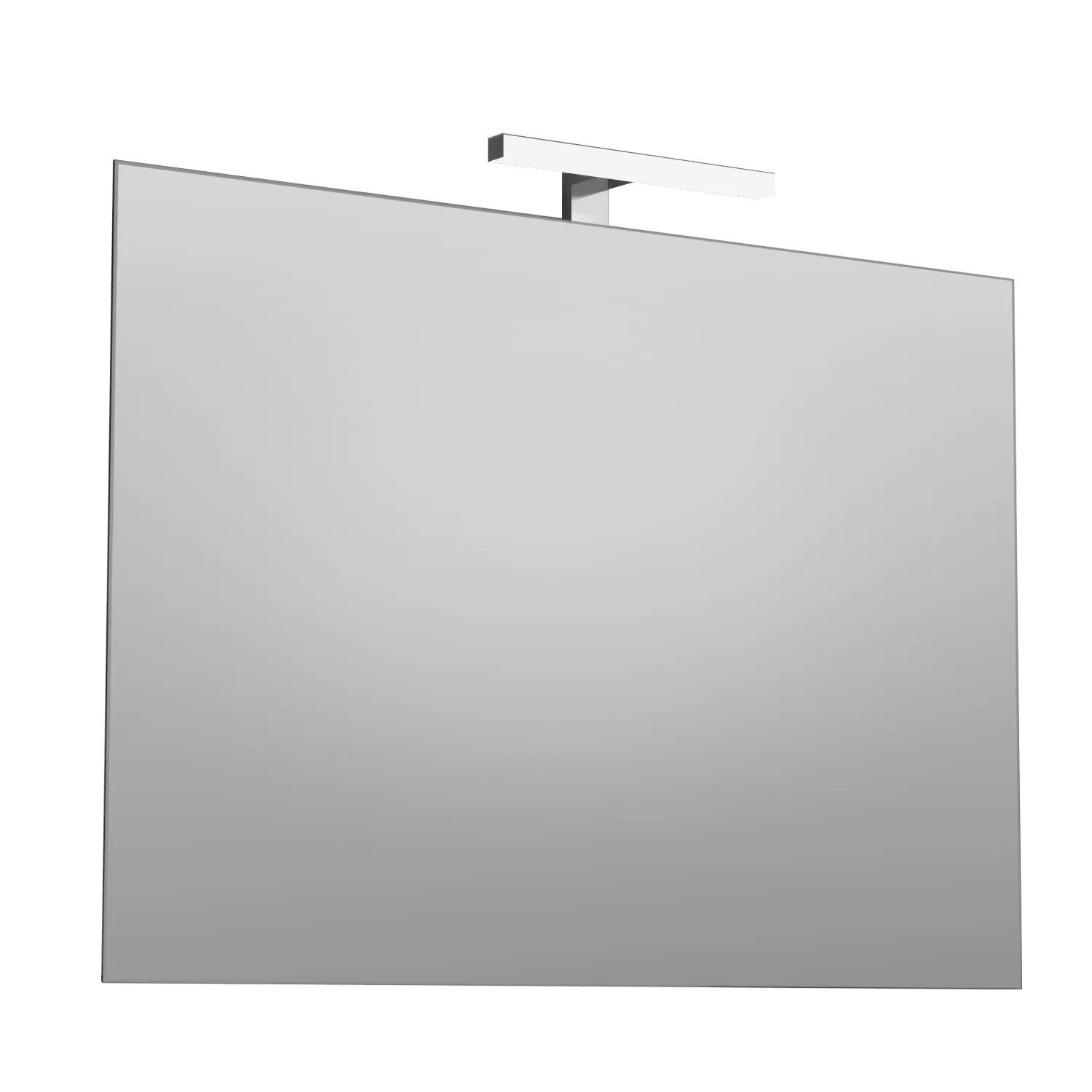 Specchio Next 70x100 Cm (Lxp) Filo Lucido Reversibile Lampada Led Luce Fredda 6 W