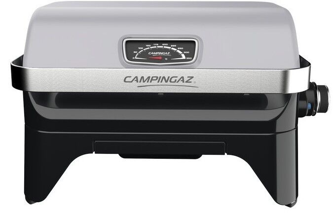 Campingaz Barbecue a Gas 1 Fornello Potenza 2400 watt con Coperchio colore Grigio - 2000036953 Attitude 2GO