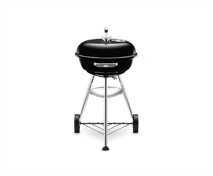 Weber Compact Kettle Barbecue A Carbone 47 Cm-nero