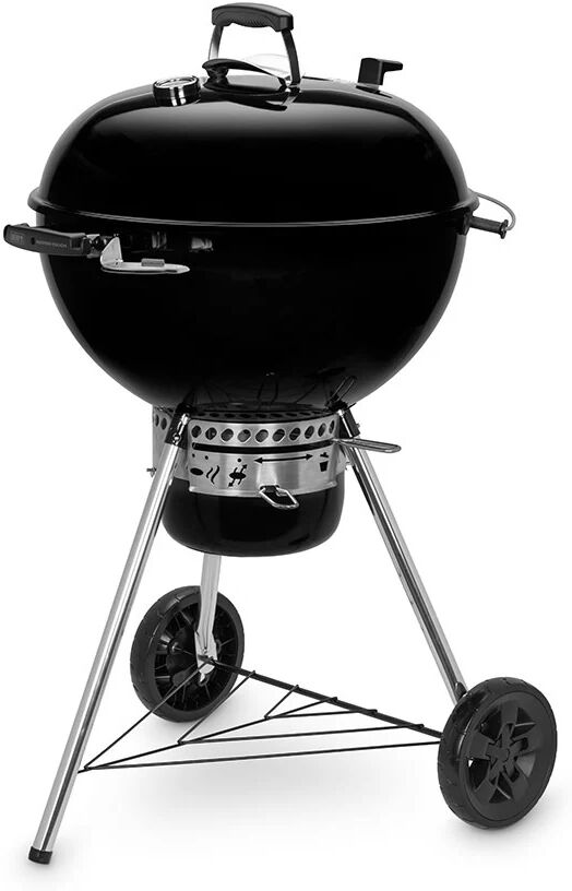 Weber GBS E-5750 Grill Carrello Carbone (combustibile) Nero, Argento