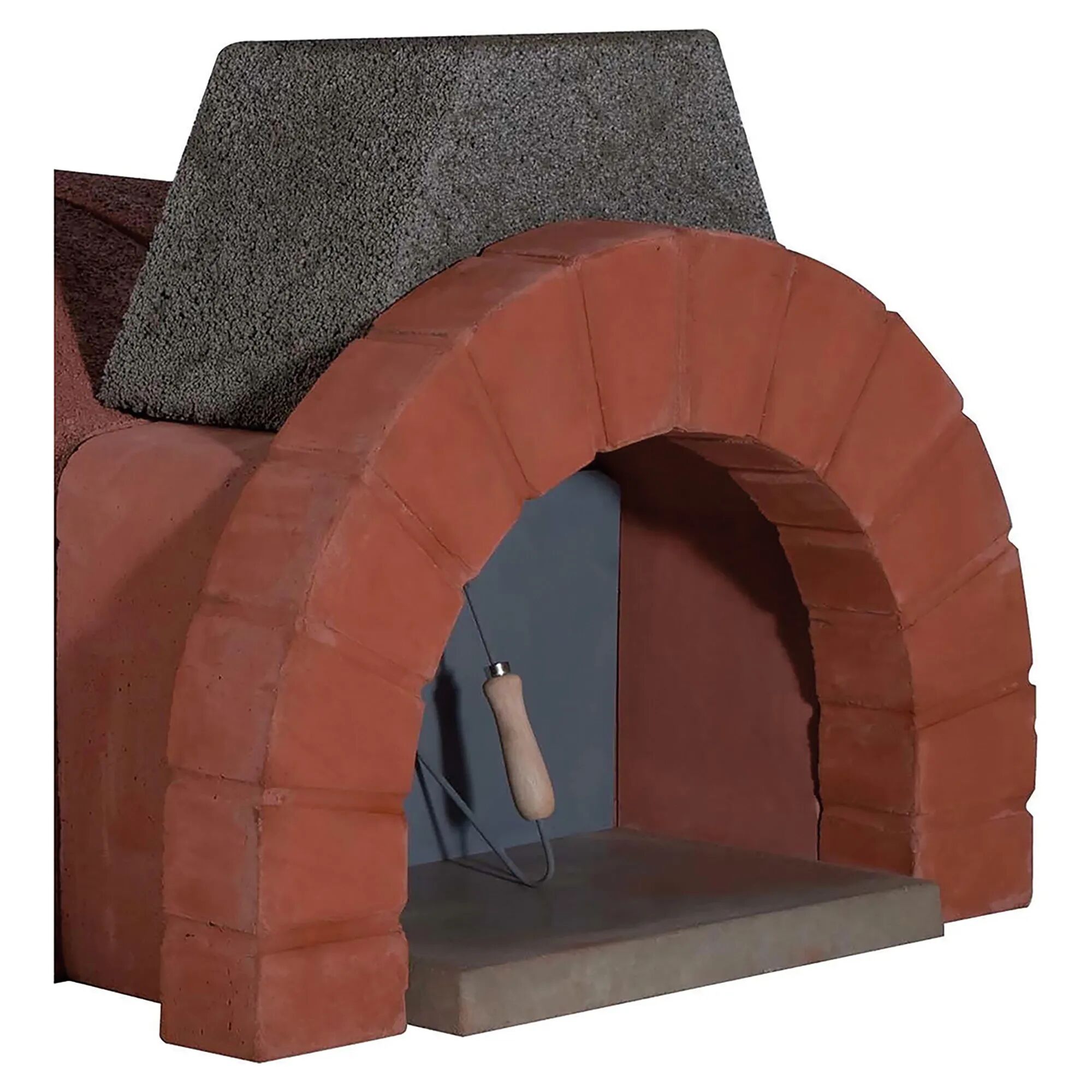 Tecnomat KIT ARCO IN CEMENTO PER FORNO POSITANO USCITA FUMI 25x25 cm