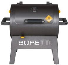 Boretti Terzo Houtskool barbecue - Zwart