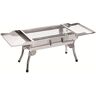 PenKee Charcoal Grills, Outdoor Charcoal Portable Grill Stainless Steel Grill Grill Household Foldable BBQ Grill Grill