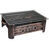 JHLXYXMY Barbecue Draagbare Outdoor Keuken Carbon Houtskool Vis Zeevruchten Grill Plaat Outdoor Commerciële Vis Zeevruchten Grill Plaat