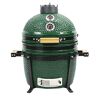 YNNI KAMADO TQ0015GR 15.7" Vrijstaande Kamado, Grill, GROEN, BBQ, Keramiek, Ei, Roker, TQ0015GR