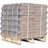 Energie Kienbacher Nestro Houten briketten, 300 kg, hardhout, briketten, open haard, oven, briketten, brandhout, verwarmingsbriketten van beuken en eiken, 30 x 10 kg = 300 kg pallet, Nestro briketten, rond (energie,