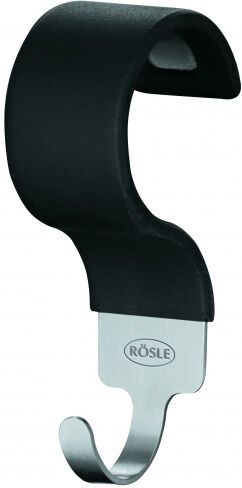 Rösle hakenset barbecue 8 x 2 x 4 cm emaille zwart 5 stuks - Zwart