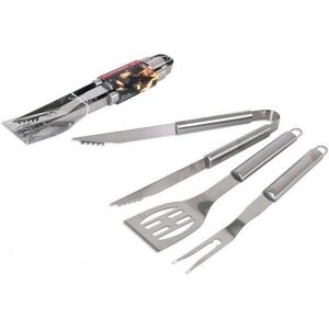 BIBU Grillredskaper Algon (3 Pcs) Sølv