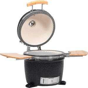 vidaXL Kamado BBQ grill og røykemaskin keramisk 44 cm