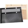 S/marca 2 Pieces Barbecue Mesh Bag Barbecue Mesh Bag High Temperature Resistance Barbecue Grill Mesh Bag For Outdoor Barbecue A