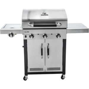 Char-Broil Advantage Series 345S - 3 Burner Gas Barbecue Grill with TRU-Infrared technology, Stainless steel Finish black/brown/gray 116.0 H x 138.0 W x 59.0 D cm