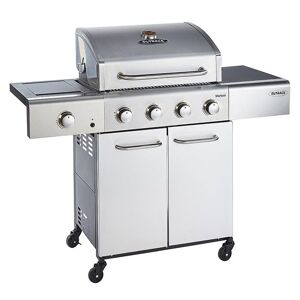 Outback Meteor Stainless Steel 4 Burner Gas BBQ