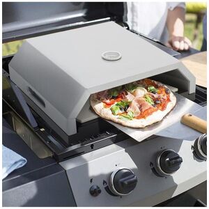 Living and Home Stainless Steel Pizza Oven with Built-in Temperature Gauge