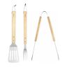 TOWER 4 Piece BBQ Tools Set - Stainless Steel, Stainless Steel