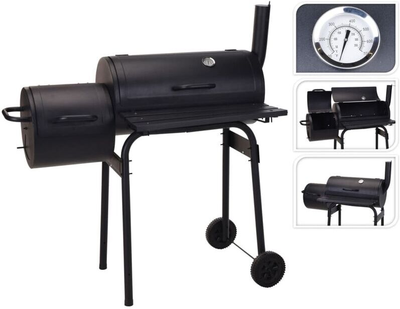 BERKFIELD HOME ProGarden Barbecue Smoker Black