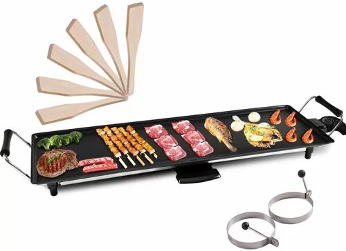 Symple Stuff Electric Teppanyaki Table Grill Griddle Symple Stuff  - Size: Small