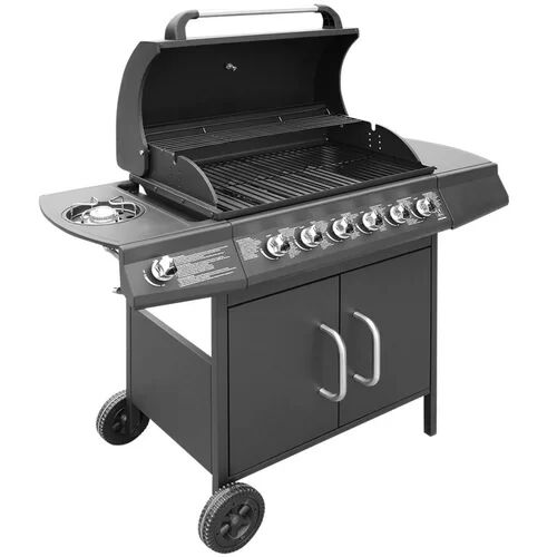 Symple Stuff 63.5cm Cooking Zone Portable Gas Barbecue Symple Stuff Finish: Black 1cm H X 1cm W X 10cm D