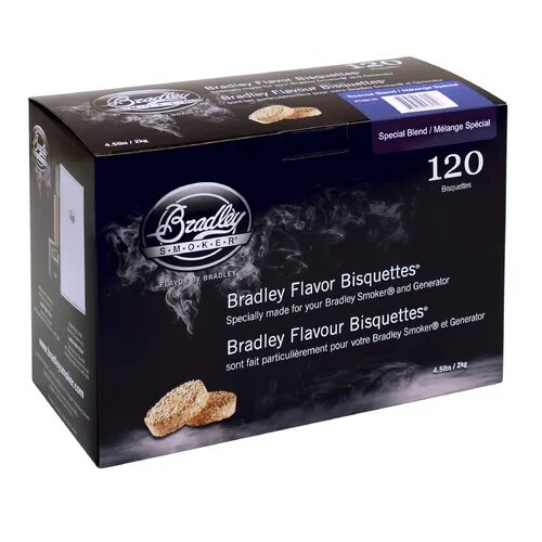 Bradley Smoker Special Blend Bisquette Bradley Smoker  - Size: 245cm H X 200cm W X 300cm D