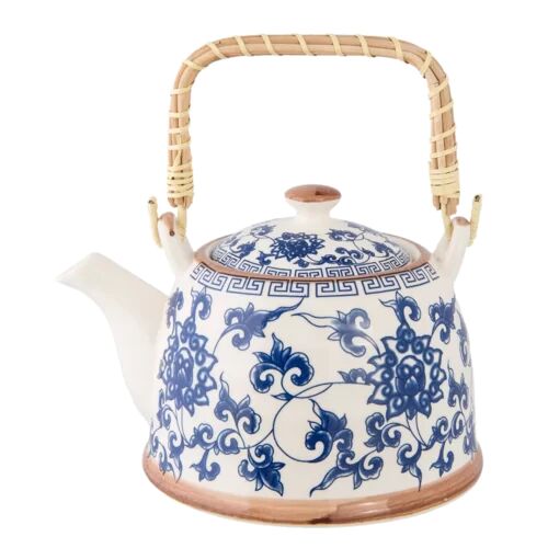 Symple Stuff Witte 0.7 L Porcelain China Teapot (Set of 2) Symple Stuff  - Size: W180 x L260cm