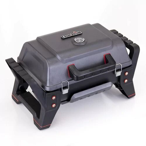 Char-Broil X200 Grill2Go - Portable Barbecue Grill with TRU-Infrared  technology, Grey/ Cast aluminium Char-Broil  - Size: 114cm H X 135cm W X 66cm D