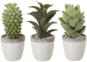 Bay Isle Home Plattsmouth Artificial Plant In Pot (Set of 3) Bay Isle Home  - Size: W100 x L130cm