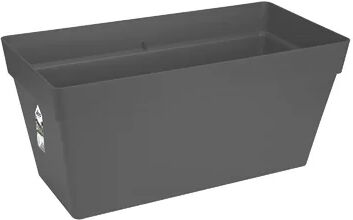 ELHO Plastic Plant Pot ELHO Colour: Anthracite 44.2cm H x 49cm W x 49cm D