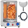 VEVOR Shawarma Grill Machine, 13 lbs Capacity, Chicken Shawarma Cooker Machine with 2 Burners, Gas Vertical Broiler Gyro Rotisserie Oven Doner Kebab Machine, for Home Restaurant Kitchen Parties