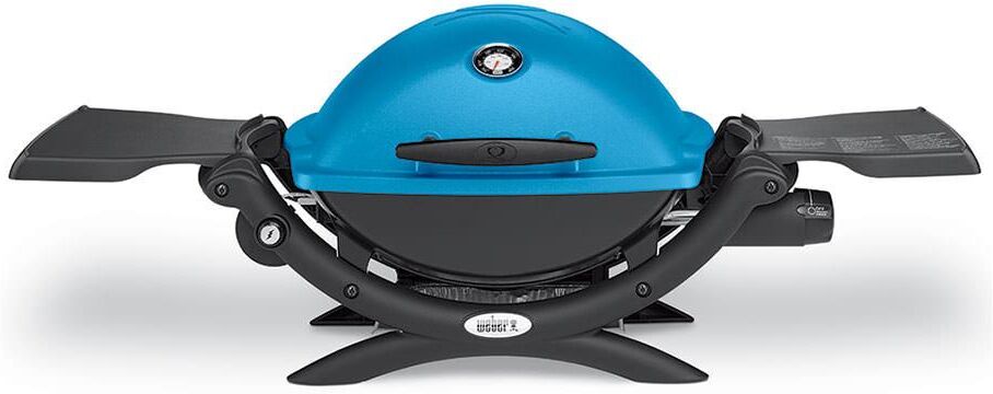 Weber Q 1200 Portable Gas Grill, Blue Made in USA