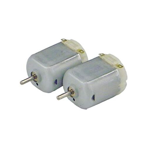 CHANCS Veel van 2 kleine DC 130-motor 3-6V voor model, ventilator, afstandsbedieningen 8000 RPM