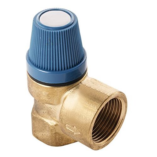 Sanitop-Wingenroth 27154 7 membraan-veiligheidsventiel voor waterinstallaties, 1/2 inch-6 bar