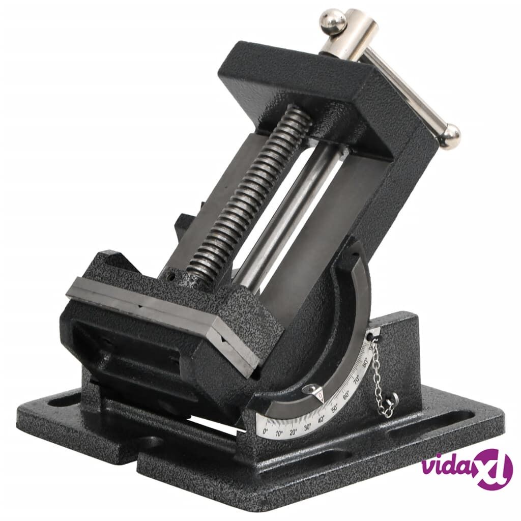 vidaXL Manually Operated Tilting Drill Press Vice 110 mm