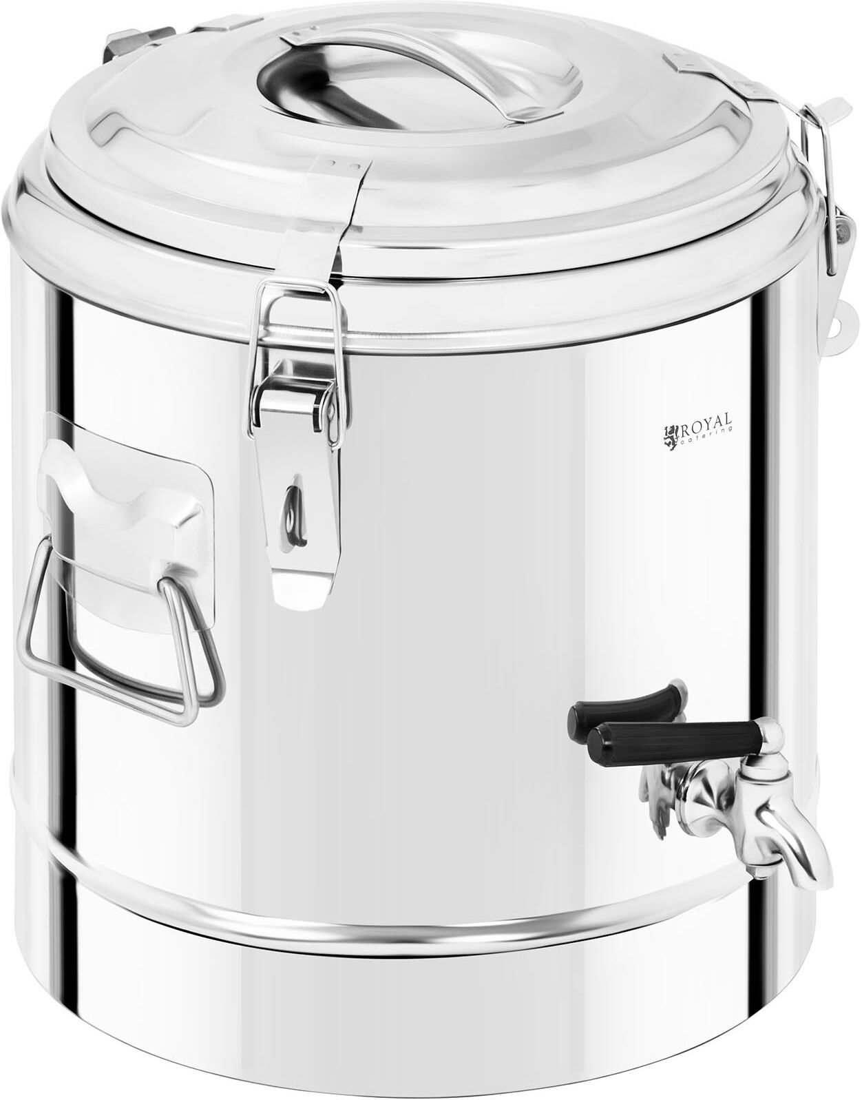 Royal Catering Conteneur isotherme - 12 L - avec robinet de vidange RCTP-12ET