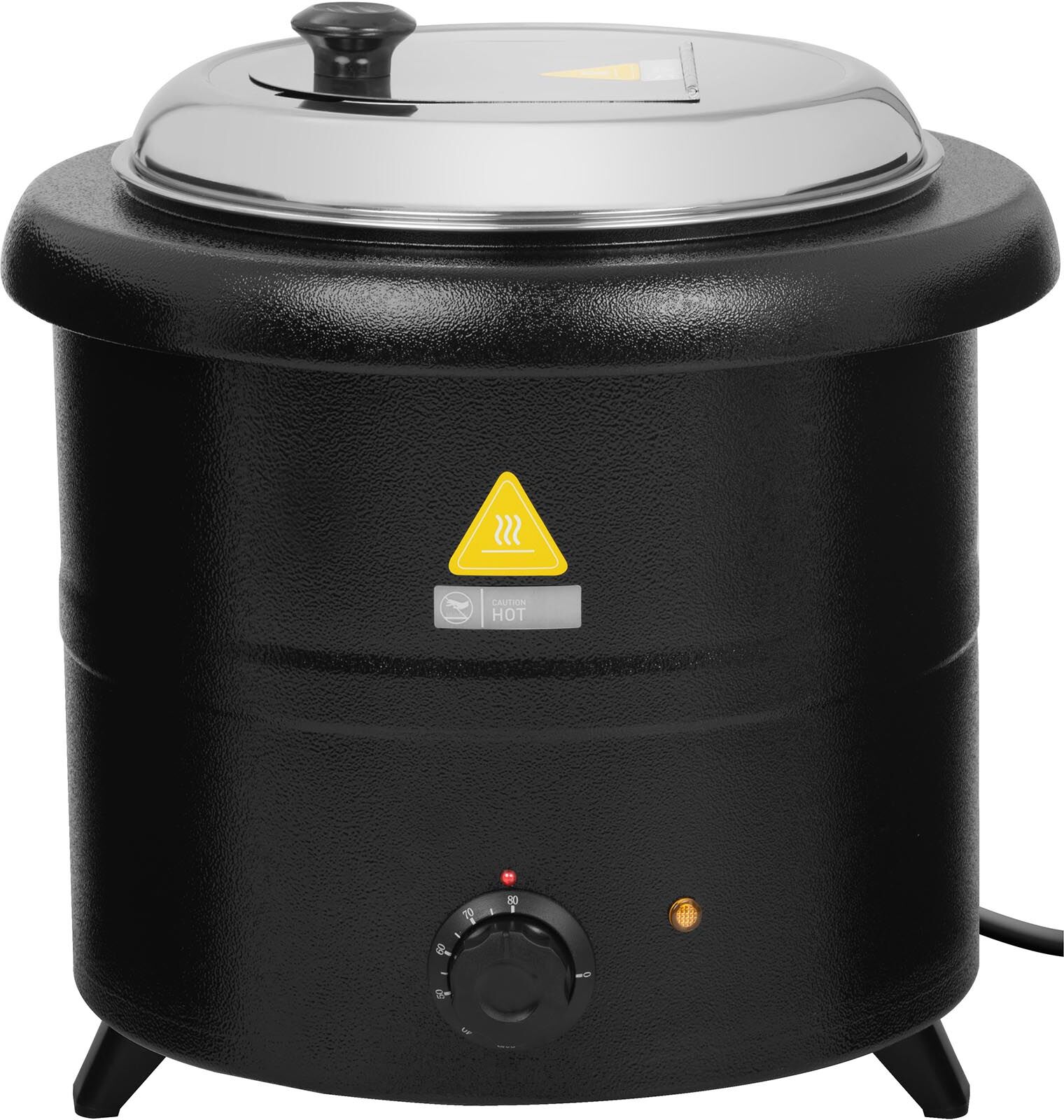 Royal Catering Soupière électrique - 13 l - 600 W - Noire RCST-13SB