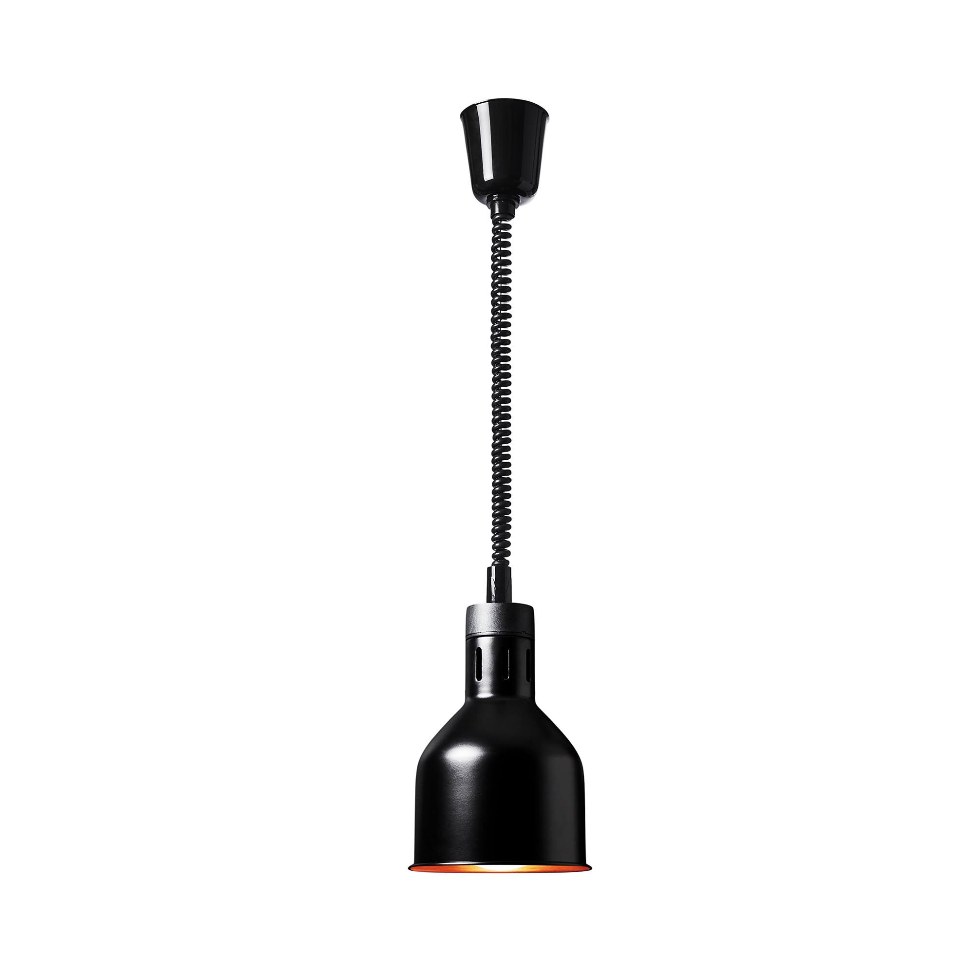Royal Catering Lampe chauffante - Noir mat - 17.0000 x 17.0000 x 28.5000 cm - Royal Catering - Acier RC-SHSFL04