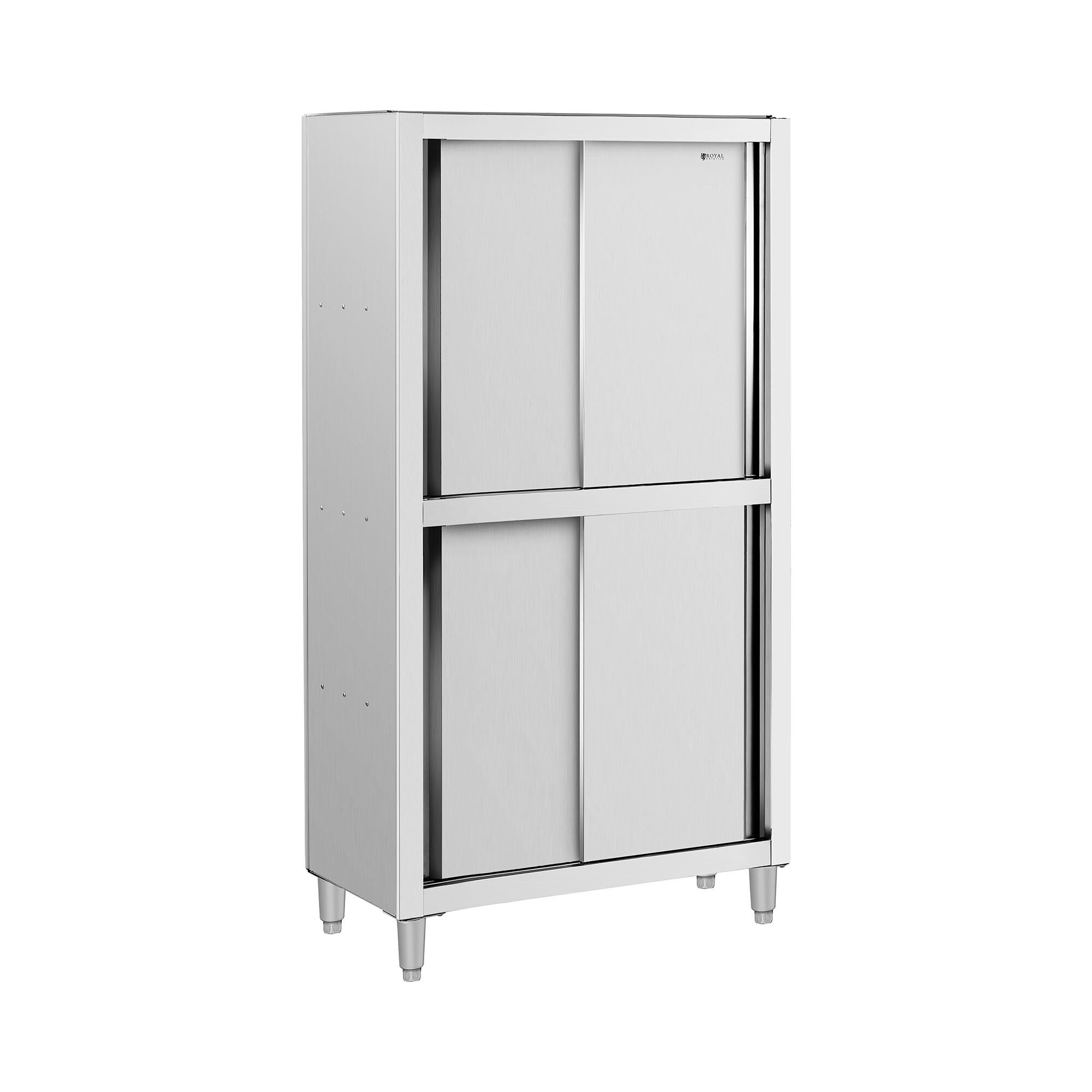 Royal Catering Armoire inox - 1 000 x 500 x 1 800 mm - Royal Catering RCDC-100